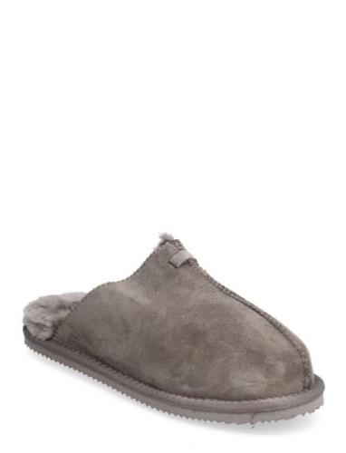 Shearling Slippers Grey ENKEL Living