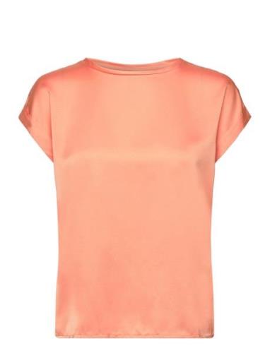 Viellette S/S Satin Top - Noos  Vila