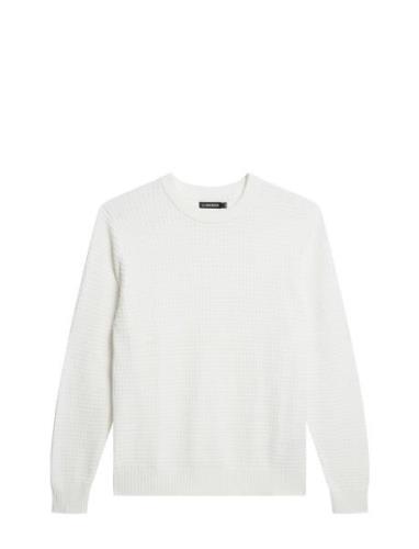 Archer Structure Sweater White J. Lindeberg