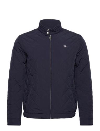 Quilted Windcheater Navy GANT