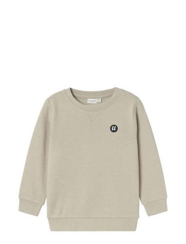 Nmmvimo Ls Sweat Bru Noos Khaki Name It