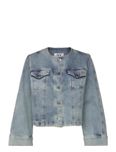 Ivy-Jazz Cropped Denim Jacket Blue IVY Copenhagen