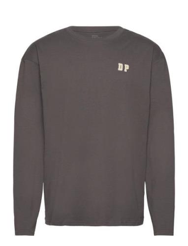 Dpny Marathon Ls Tee Grey Denim Project