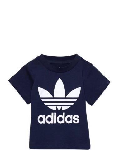 Trefoil Tee Blue Adidas Originals