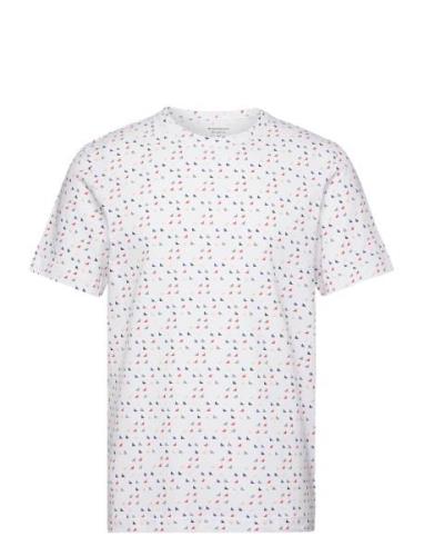 Printed T-Shirt White Tom Tailor