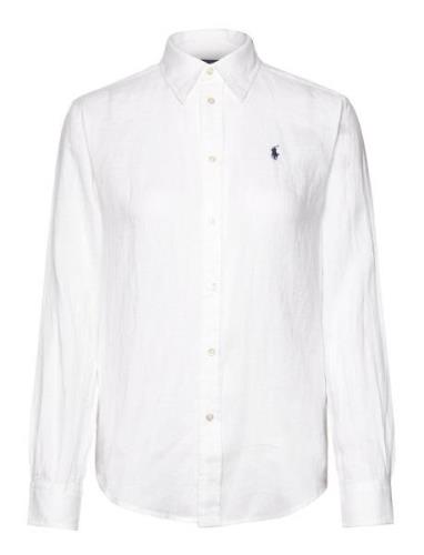 Relaxed Fit Linen Shirt White Polo Ralph Lauren