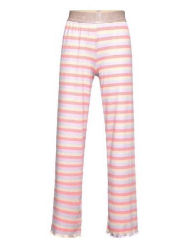 Tnfridan Wide Rib Pants Pink The New