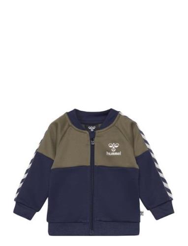 Hmlolek Zip Jacket Navy Hummel