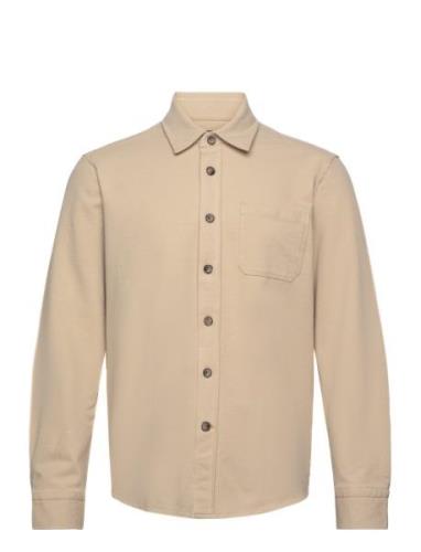 Jersey Overshirt Beige Morris