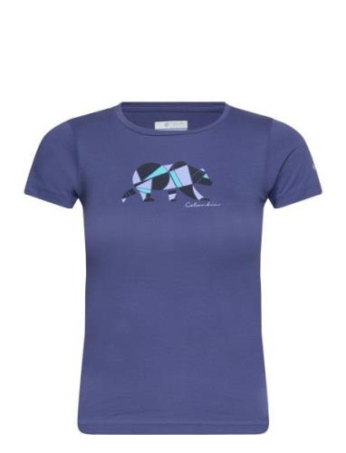 Mission Lake Short Sleeve Graphic Shirt Purple Columbia Sportswear