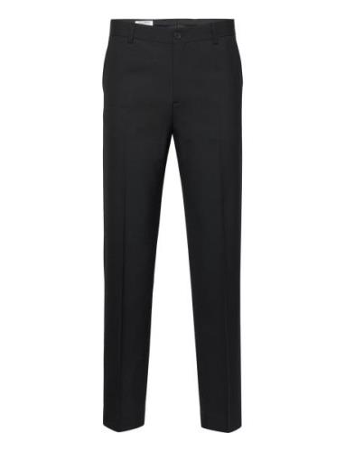 Straight Wool Trousers Black Filippa K