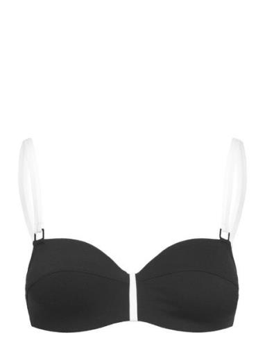 Authentic Bikini Half-Cup Memory Bra Black Chantelle Beach