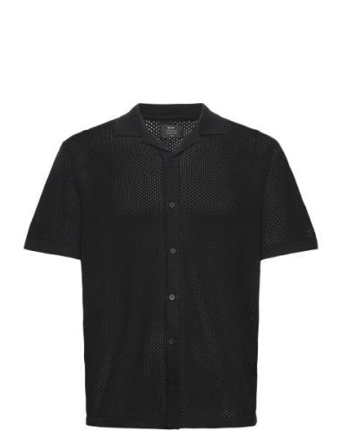 Cohen Knit Ss Shirt Black NEUW