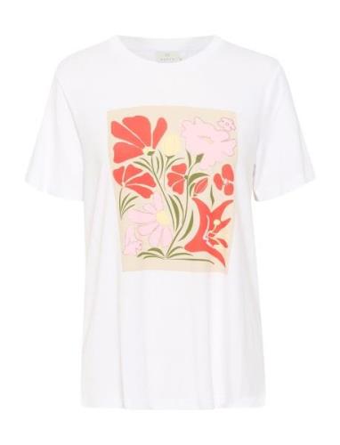 Kaelin T-Shirt White Kaffe