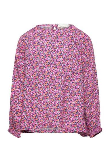 All Over Printed Flower Blouse Patterned Tom Tailor