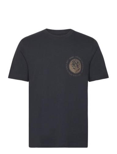 T-Shirts Short Sleeve Navy Marc O'Polo