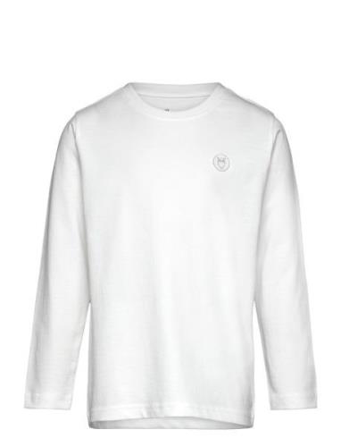 Regular Fit Badge Long Sleeved - Go White Knowledge Cotton Apparel