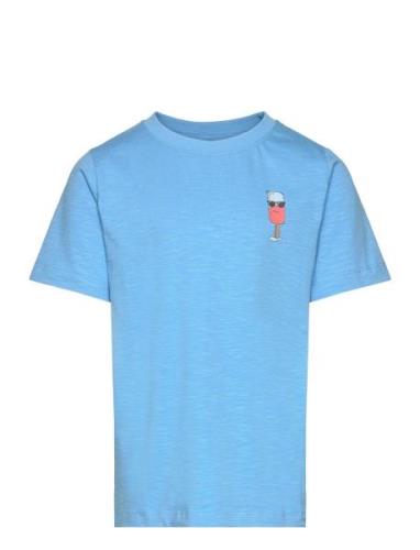 T-Shirt Ss Blue Minymo