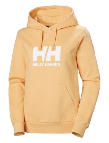 W Hh Logo Hoodie 2.0 Orange Helly Hansen