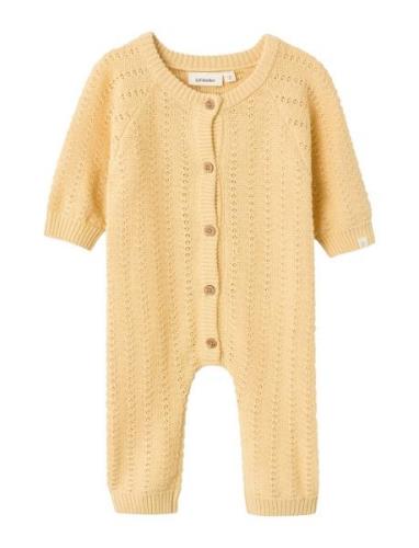 Nbfdaimo Loose Knit Suit Lil Yellow Lil'Atelier