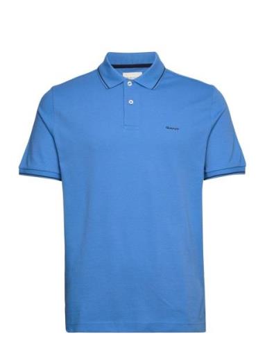 Tipping Ss Pique Polo Blue GANT