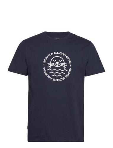 Sandö T-Shirt Navy Makia