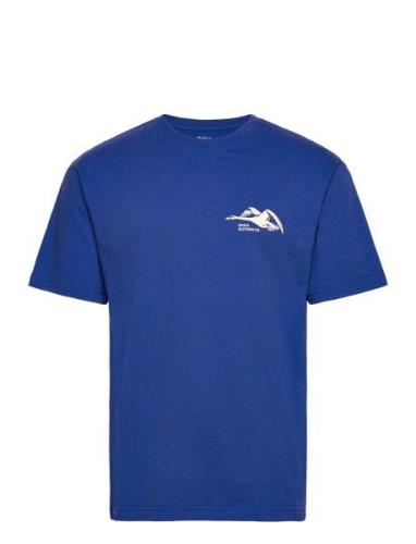 Swans T-Shirt Blue Makia