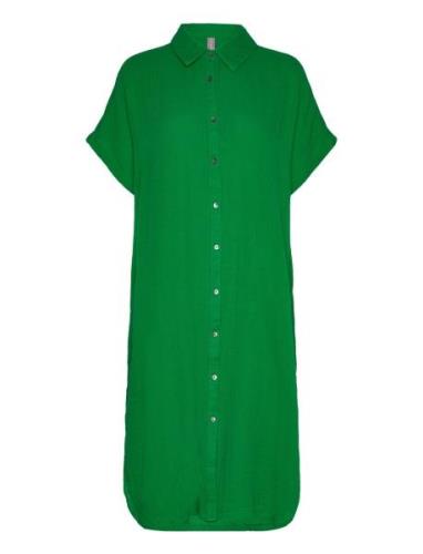 Cuelina Kaftan Dress Green Culture