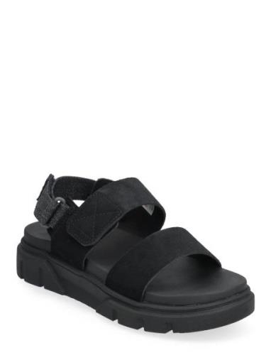 Greyfield Sandal Backstrap Sandal Black Suede Black Timberland