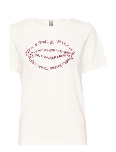 Cugith Lips T-Shirt White Culture