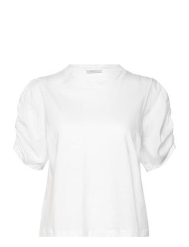 Payanaiw Woven Trim Tshirt White InWear