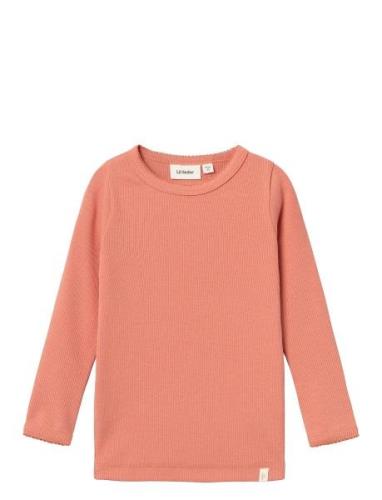 Nmfgago Kin Ls Slim Top Lil Orange Lil'Atelier