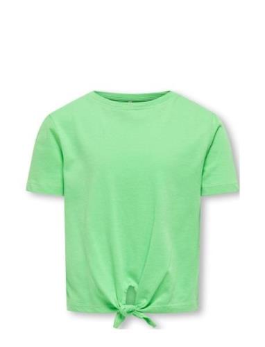 Kogmay S/S Knot Top Jrs Green Kids Only