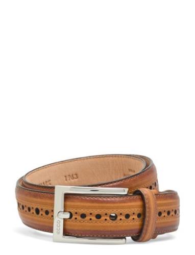 Ecco Vitrus Mondial Belt Brown ECCO