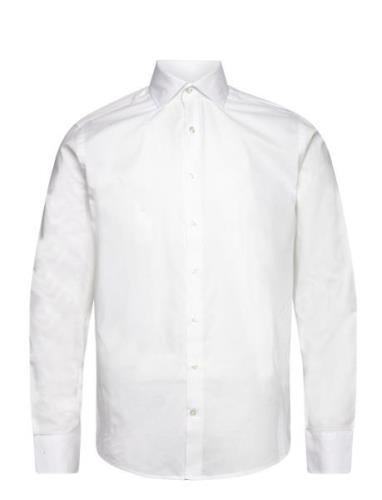 Bs Sofus Casual Slim Fit Shirt White Bruun & Stengade