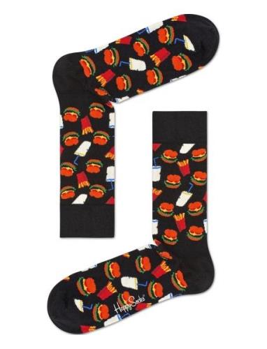 Hamburger Sock Patterned Happy Socks