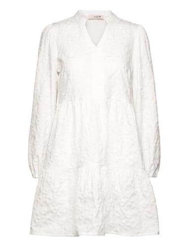 Ida Dress White A-View