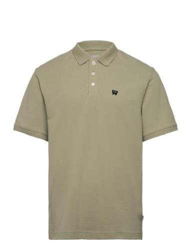 Ss Polo Tee Green Wrangler