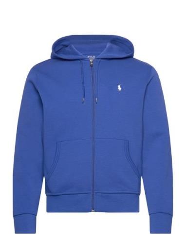 Double-Knit Full-Zip Hoodie Blue Polo Ralph Lauren