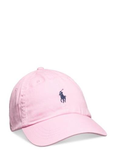 Cotton Chino Baseball Cap Pink Polo Ralph Lauren
