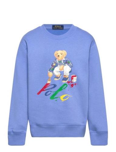 Polo Bear Fleece Sweatshirt Blue Ralph Lauren Kids