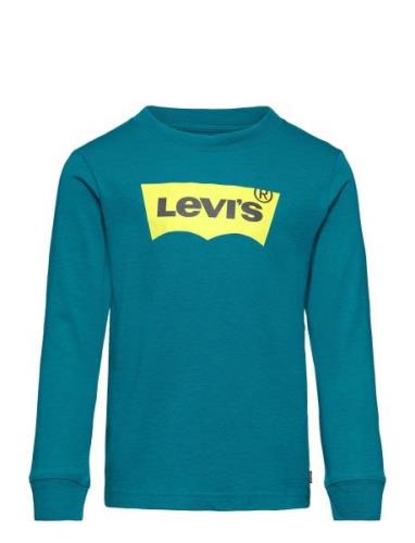 Levi's® Long Sleeve Graphic Tee Shirt Blue Levi's