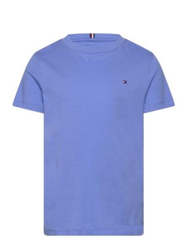 Essential Cotton Tee S/S Blue Tommy Hilfiger