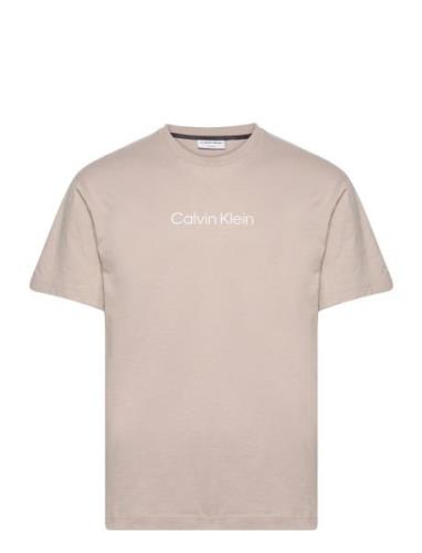 Hero Logo Comfort T-Shirt Beige Calvin Klein