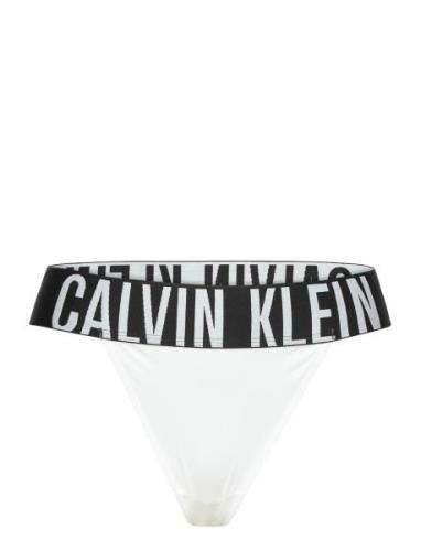 High Leg Thong White Calvin Klein