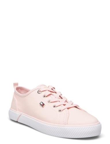 Vulc Canvas Sneaker Pink Tommy Hilfiger