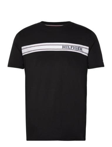 Ss Tee Black Tommy Hilfiger