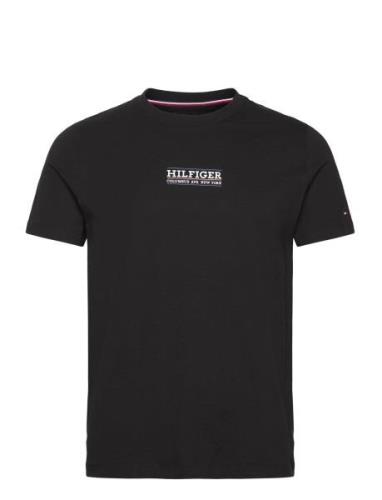 Small Hilfiger Tee Black Tommy Hilfiger