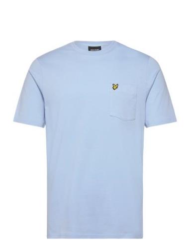Pocket T-Shirt Blue Lyle & Scott