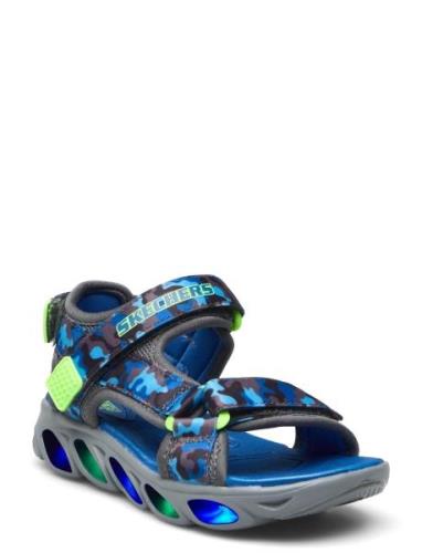 Boys S-Lights Hypno-Splash - Sun Breaks Blue Skechers